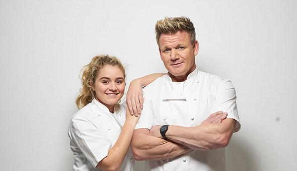  Tilly with her dad