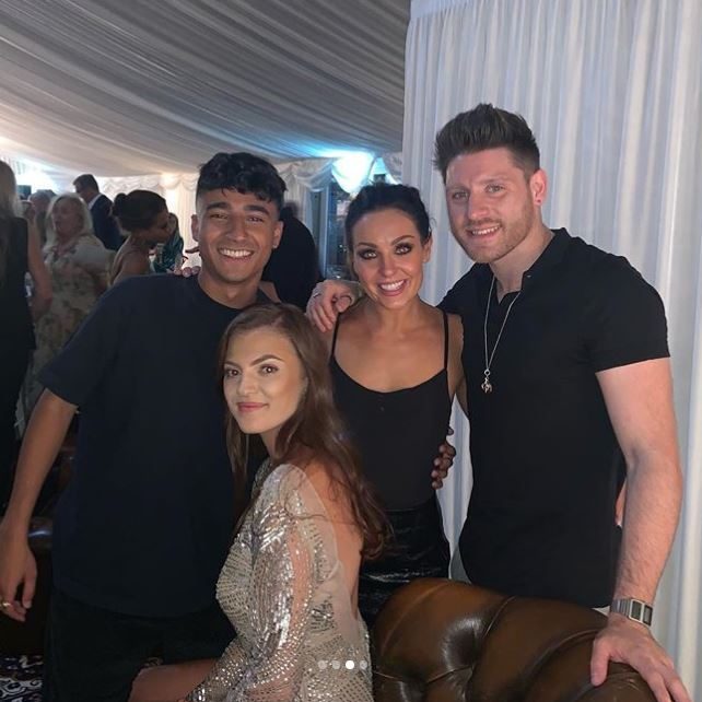  Poppy joined Karim, Amy, and her fiance