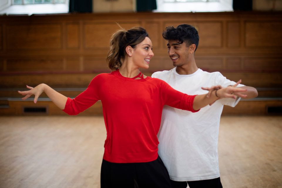  Karim denies he's in a relationship with his dance partner Amy Dowden