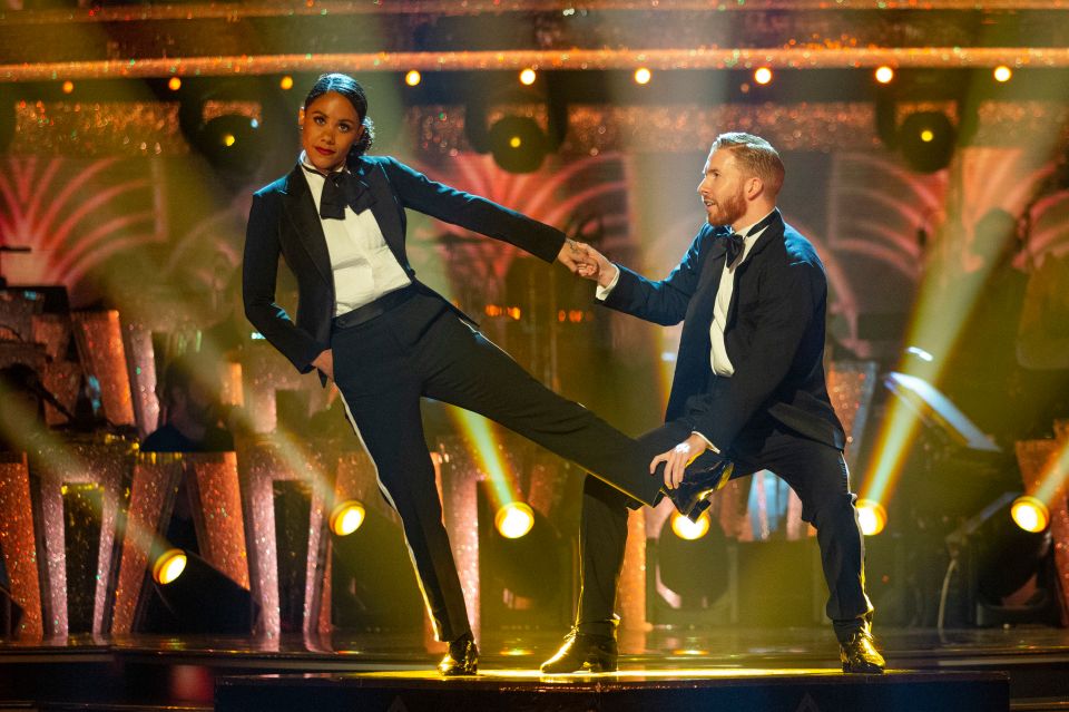  Alex is Neil's first celebrity partner since he joined the show in 2016