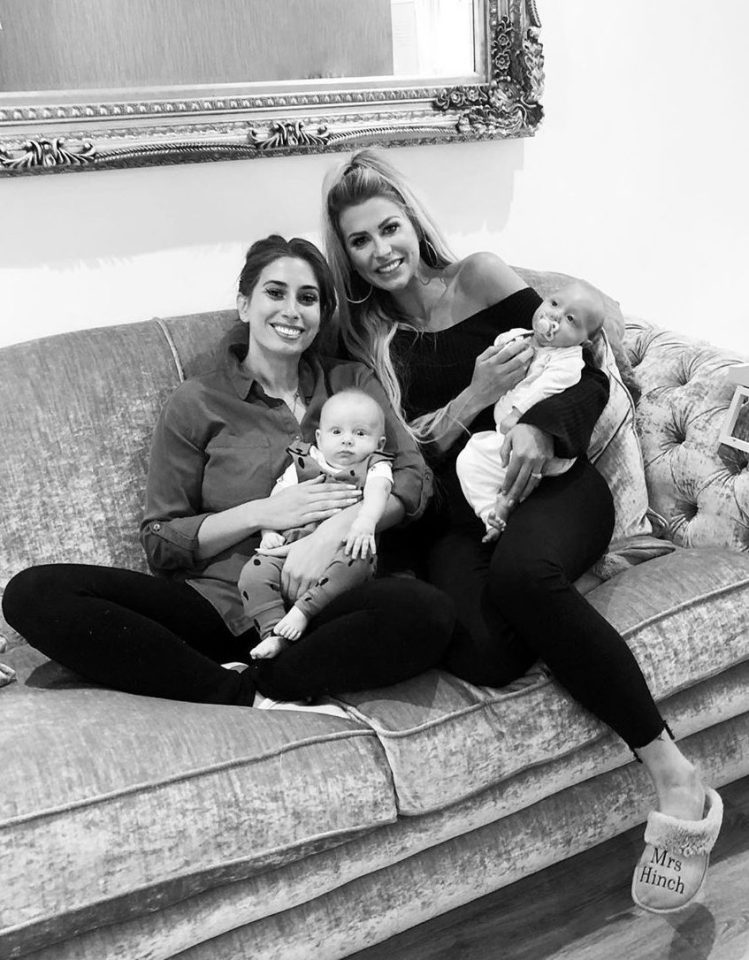 The friends have bonded over motherhood in recent months