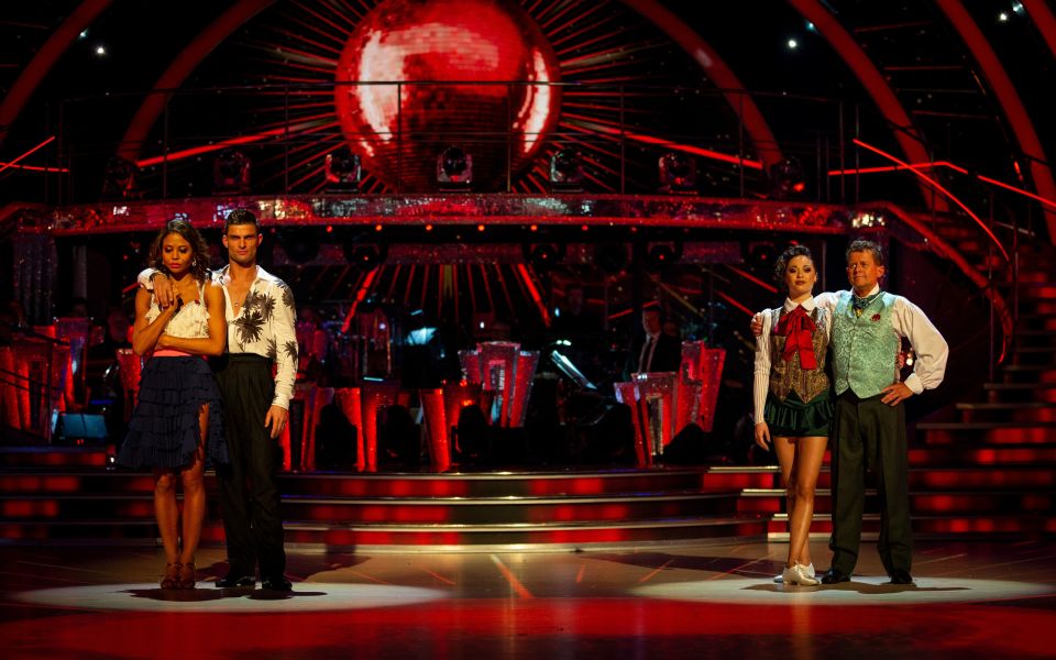  Mike was in the dance off against Emma Weymouth