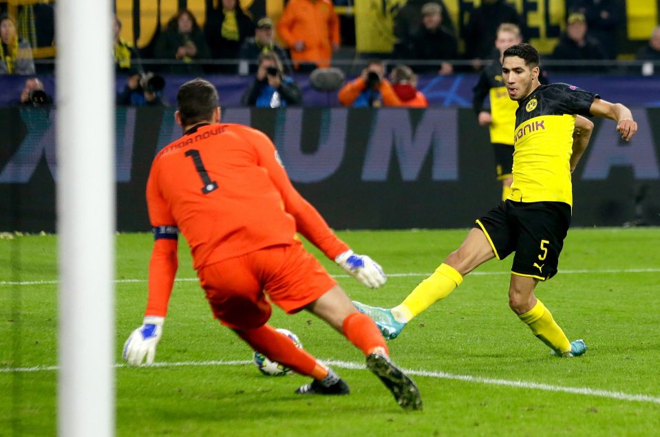  Achraf Hakimi struck twice to cancel out Lautaro Martinez and Matis Vecino's goals