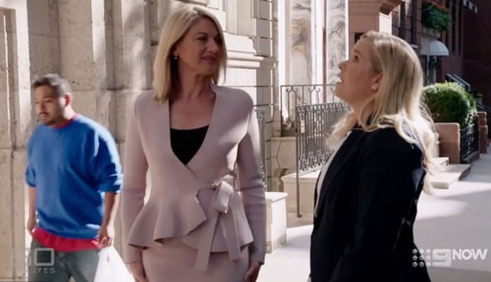  Virginia returned to Epstein's New York mansion during the show