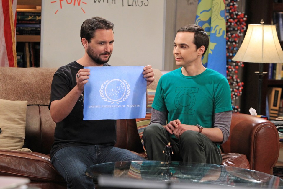  Wil Wheaton, left, and Sheldon had a long-running spat