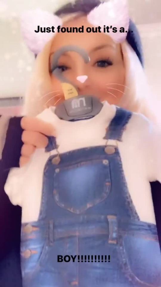  Sheridan is expecting a boy