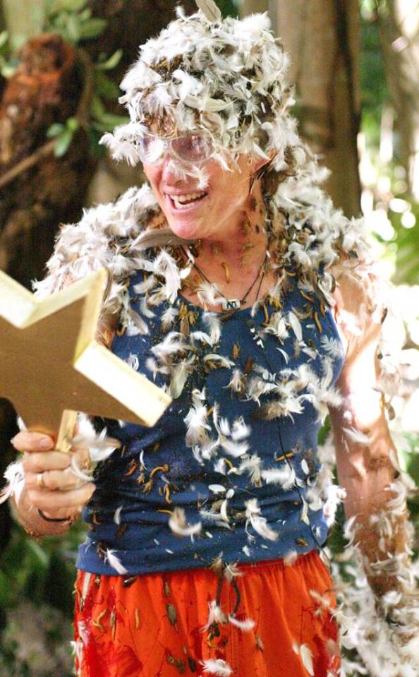  Bruce picks up a star after completing a jungle trial 16 years ago