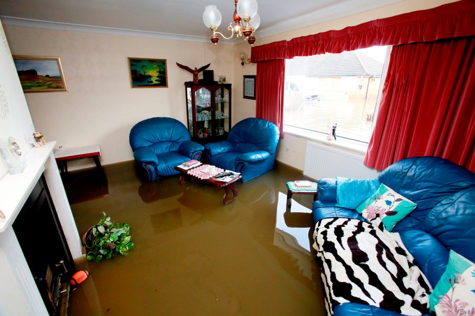  Fishlake resident Andrew Benford's bungalow, which he has lived in since 1965, has been completely flooded