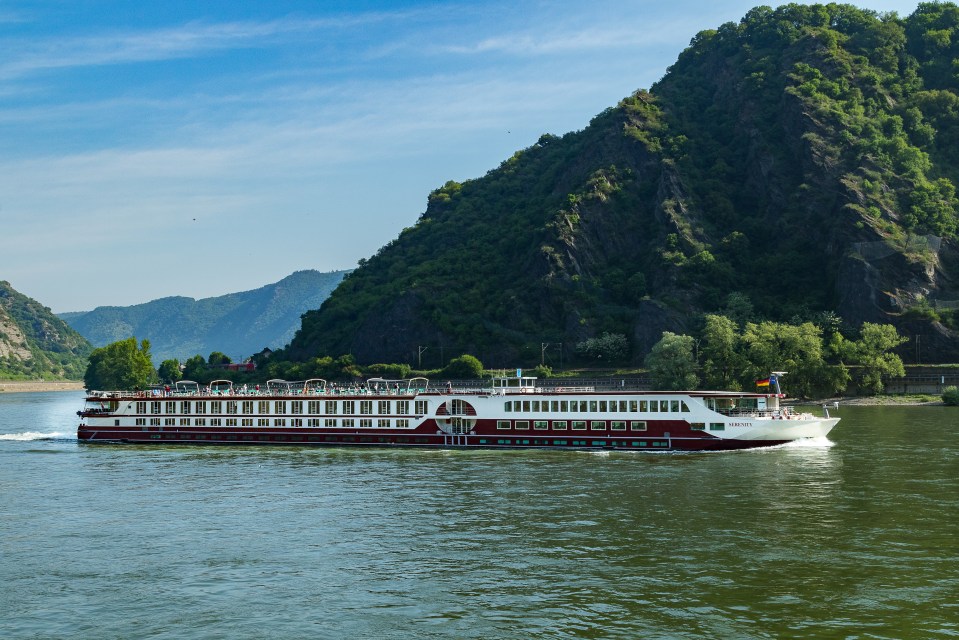 The MS Serenity cruise ship is a 4-star floating hotel