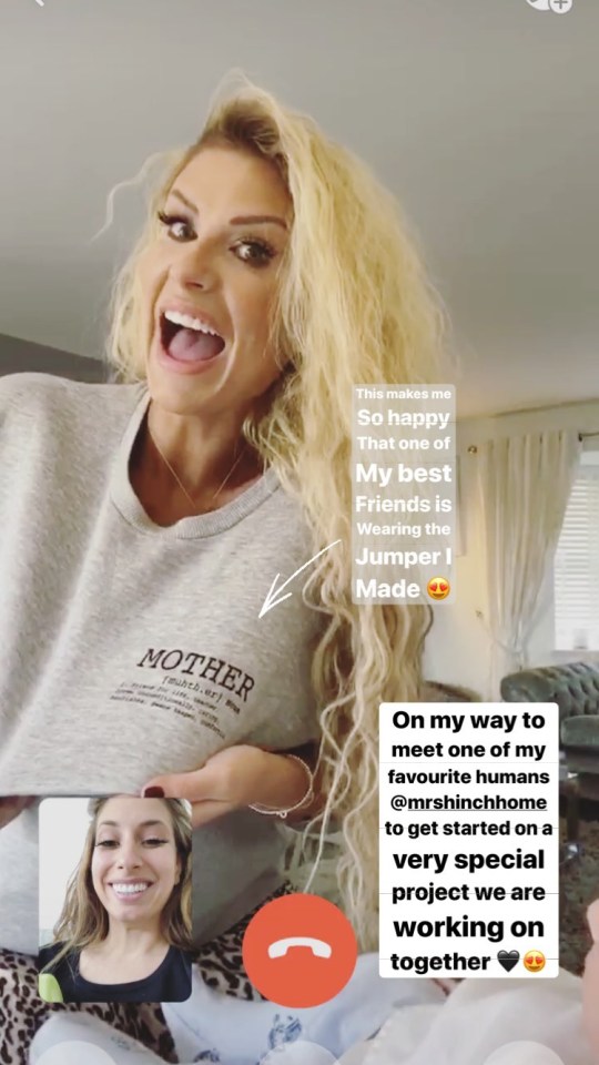  Sophie and Stacey are 'working on a very special project' together