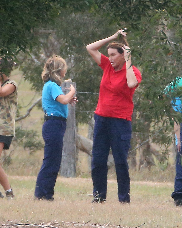  Caitlyn chatted with Kate Garraway between filming