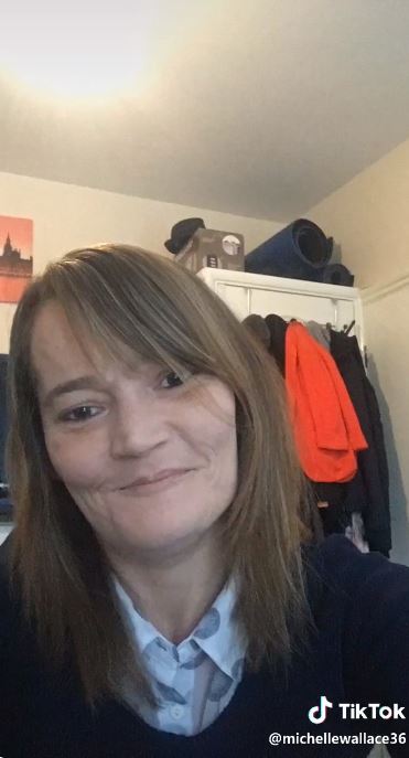  Today Michelle looks a completely different woman after being sober for a year