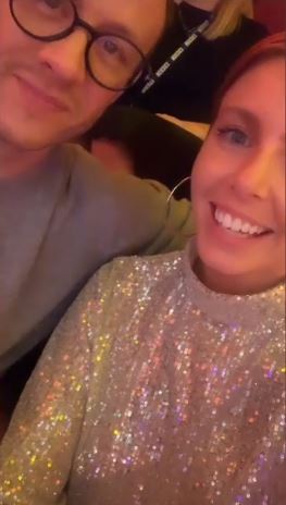  Stacey Dooley even came to party with her dancer boyfriend