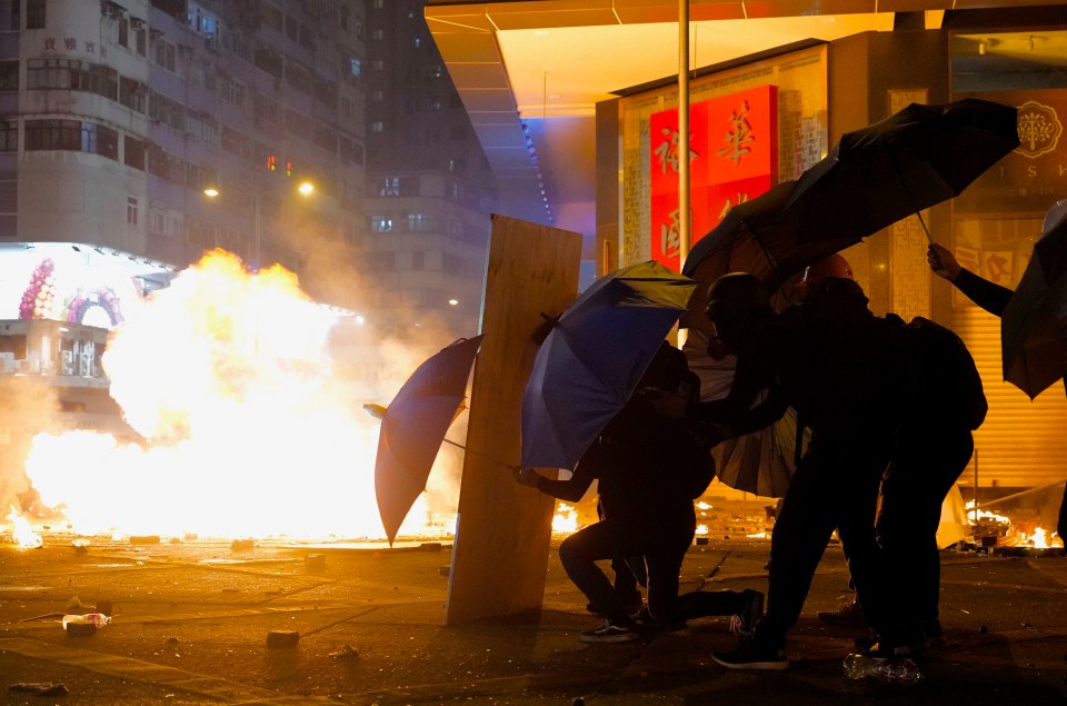  Protests that began in opposition to an extradition law are now calling for broader democratic freedoms
