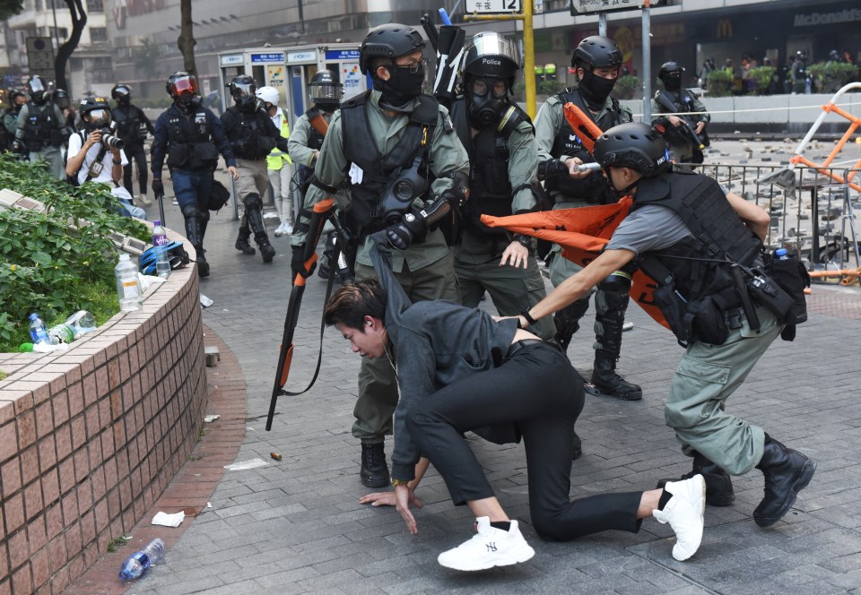  Demonstrations have seen violent clashes between police and protesters