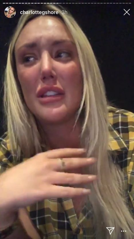  Charlotte insists she wants to remain civil with her former lover