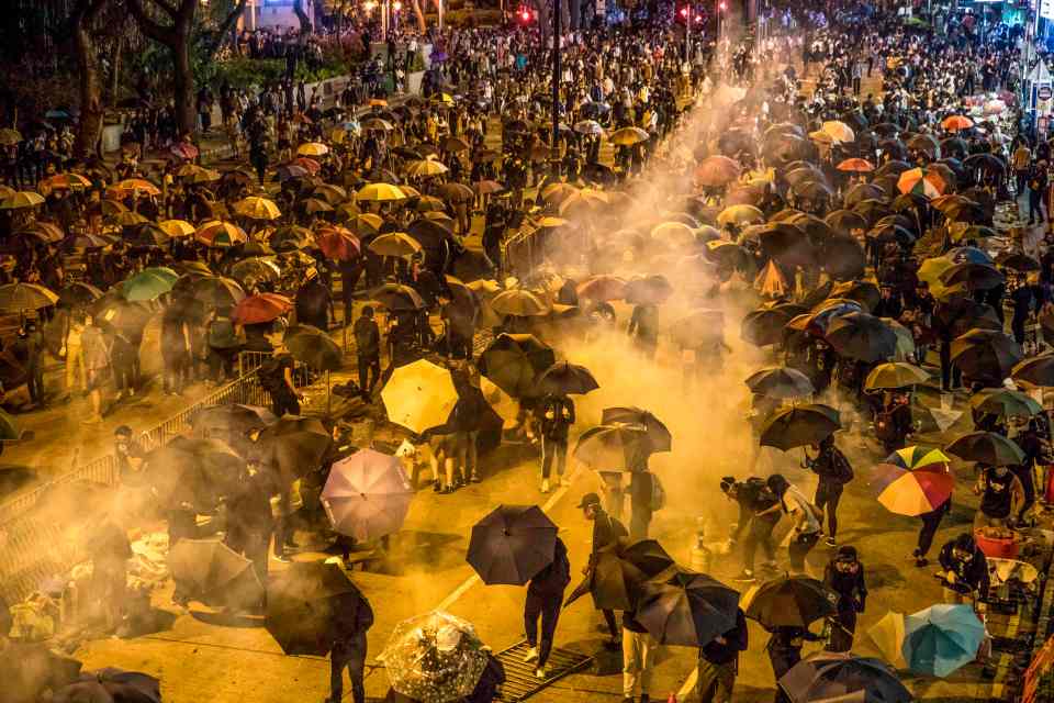  Pro-democracy protests are now in their fifth month in Hong Kong