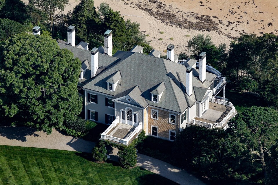  Aerial photos of Scott Borgerson's seaside mansion where Ghislaine Maxwell is rumoured to have stayed