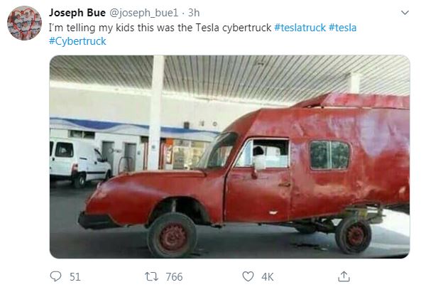  Others said the Cybertruck was a work in progress