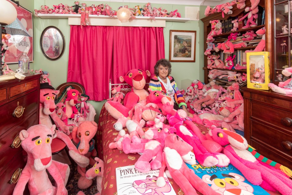 Soft toys of the cartoon character have taken over Junes spare room