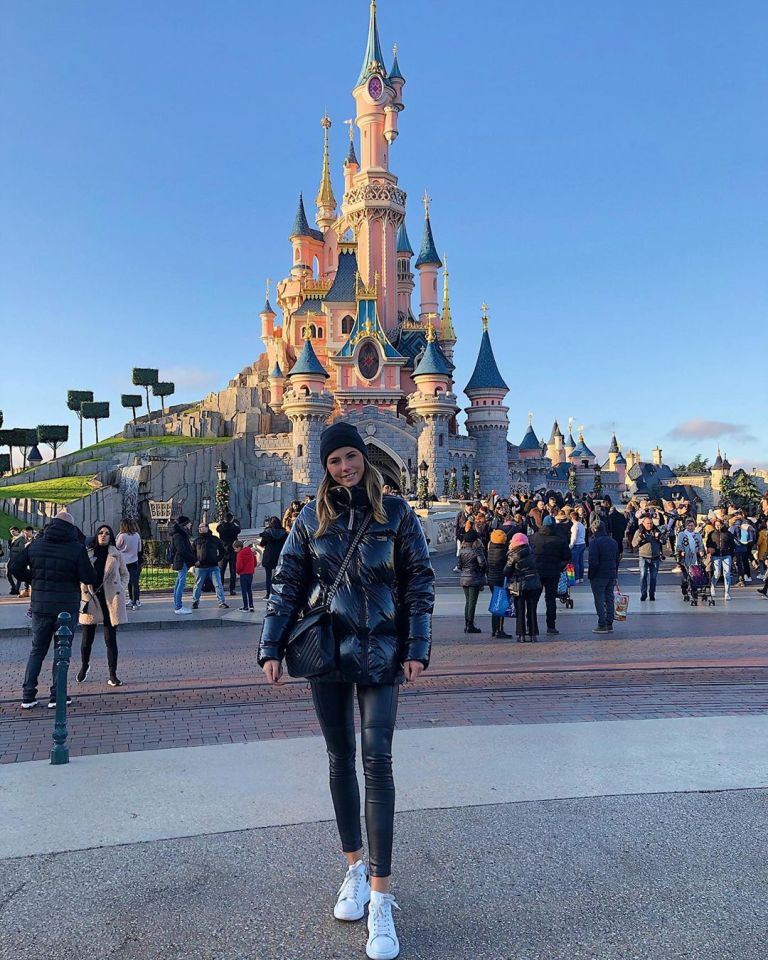  Living in Paris, Disneyland is a hop skip and jump for Emma