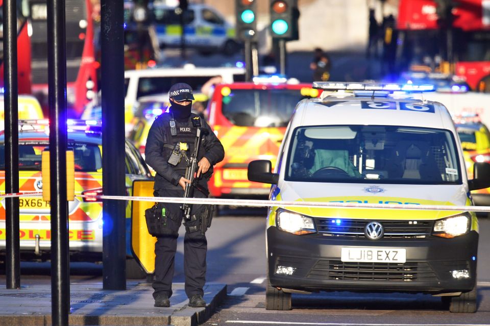 The incident is being handled by counter-terrorism police it is understood