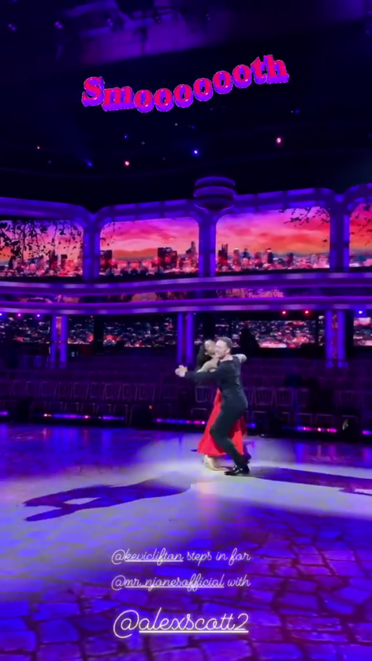  They have been rehearsing together since Wednesday evening