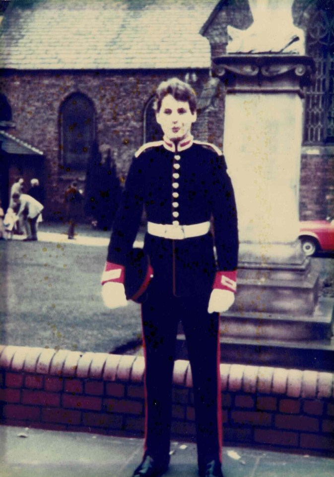  Simon Tipper was just 16 when he joined the army