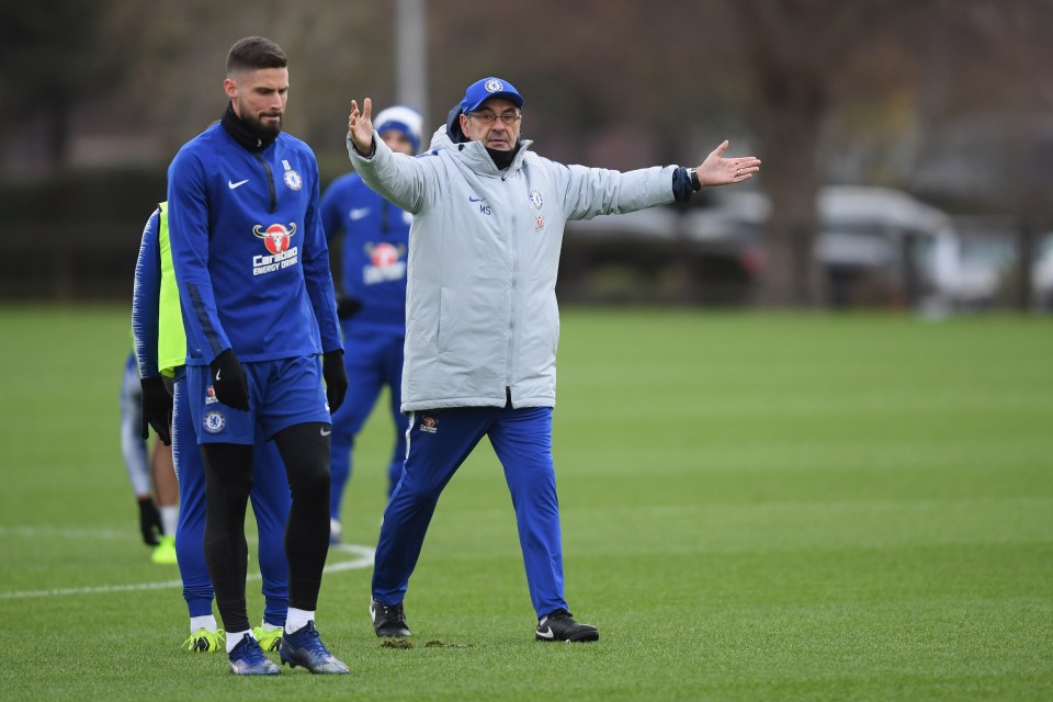  Olivier Giroud is reportedly wanted by Maurizio Sarri at Juventus
