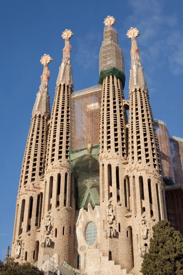 Sagrada Familia is yet to be finished, with completion plans for 2026