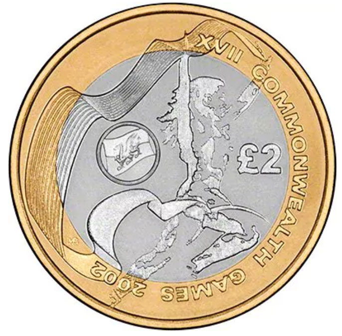  The Welsh version of the Commonwealth coin is third most valuable in the set