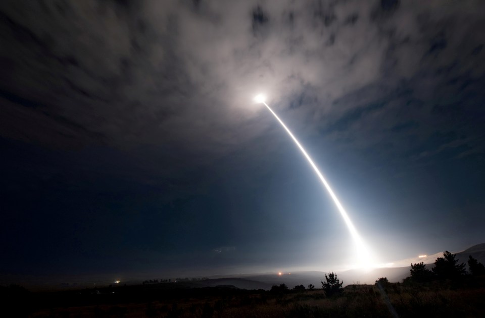  n unarmed Minuteman III intercontinental ballistic missile launches from Vandenberg Air Force Base