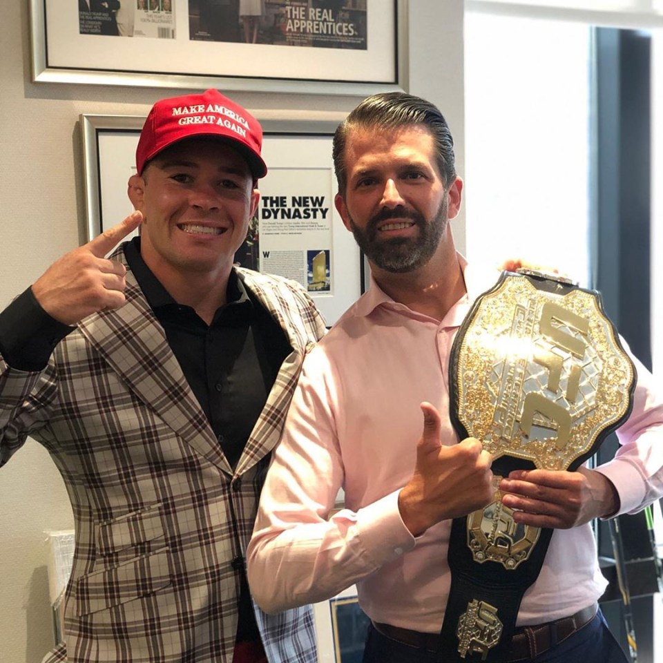  Covington spoke on the phone with President Trump after his last win