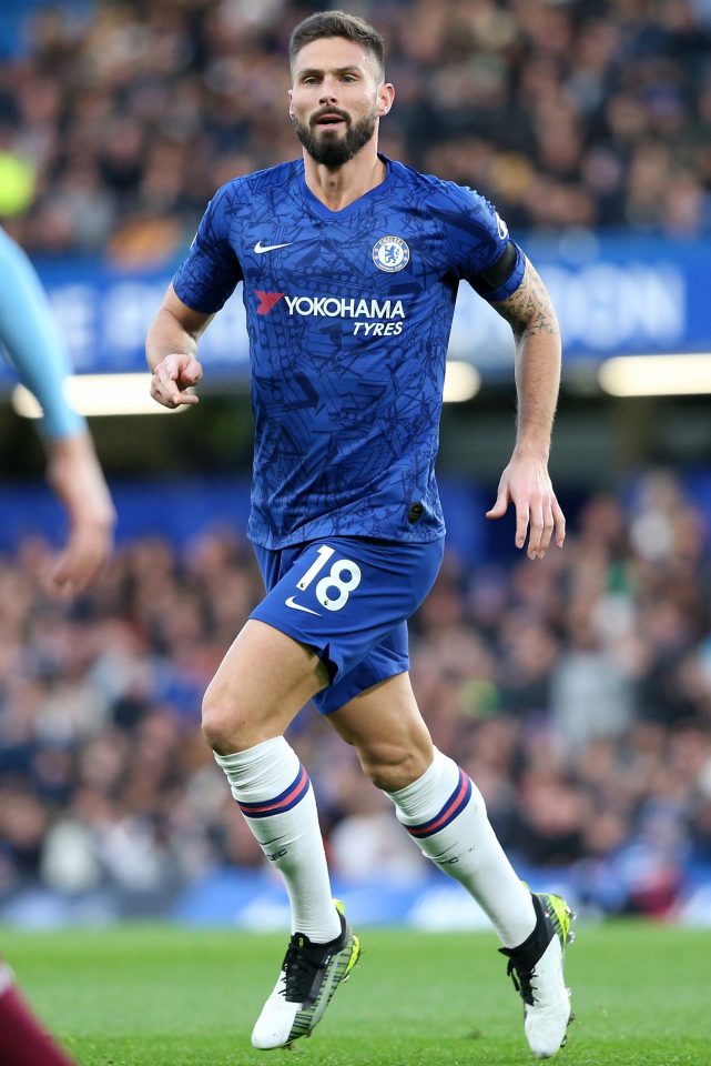 Giroud extended his Chelsea deal for this season when the club were hit with a transfer ban