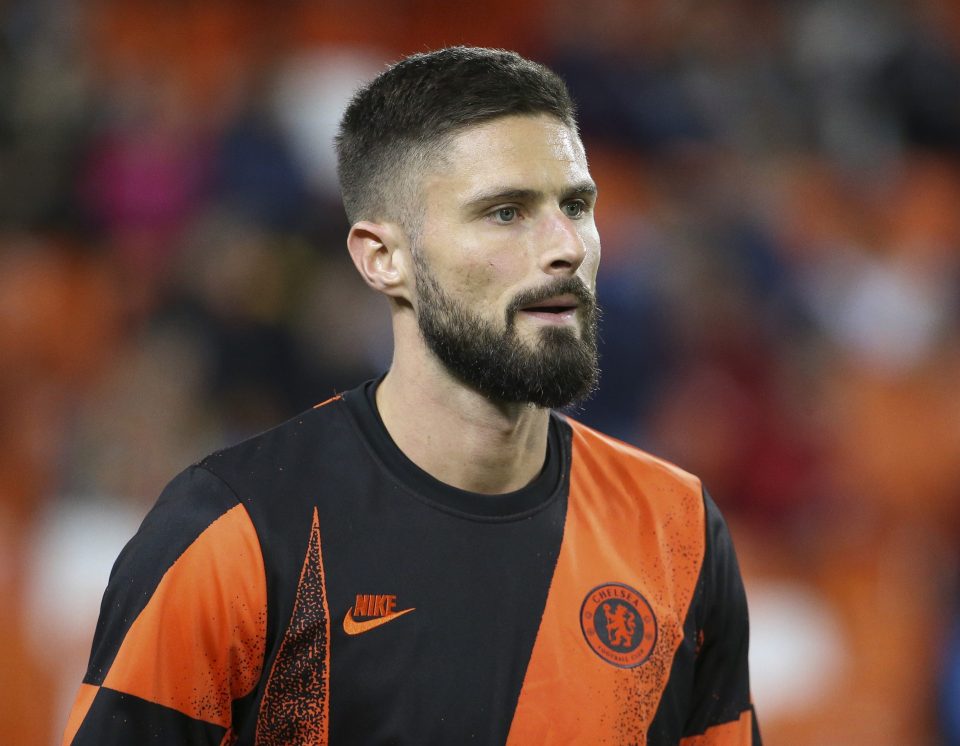  Giroud has hardly featured under Frank Lampard
