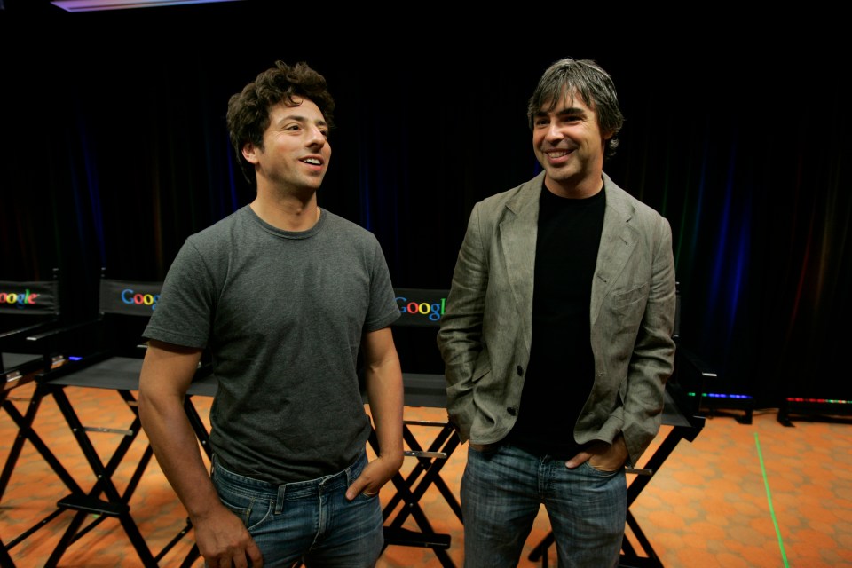 Google co-founders Sergey Brin and Larry Page are stepping down from their roles at the tech firm’s parent company