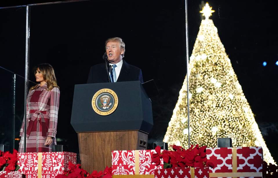  The wining joke took aim at Donald Trump's trade war with China