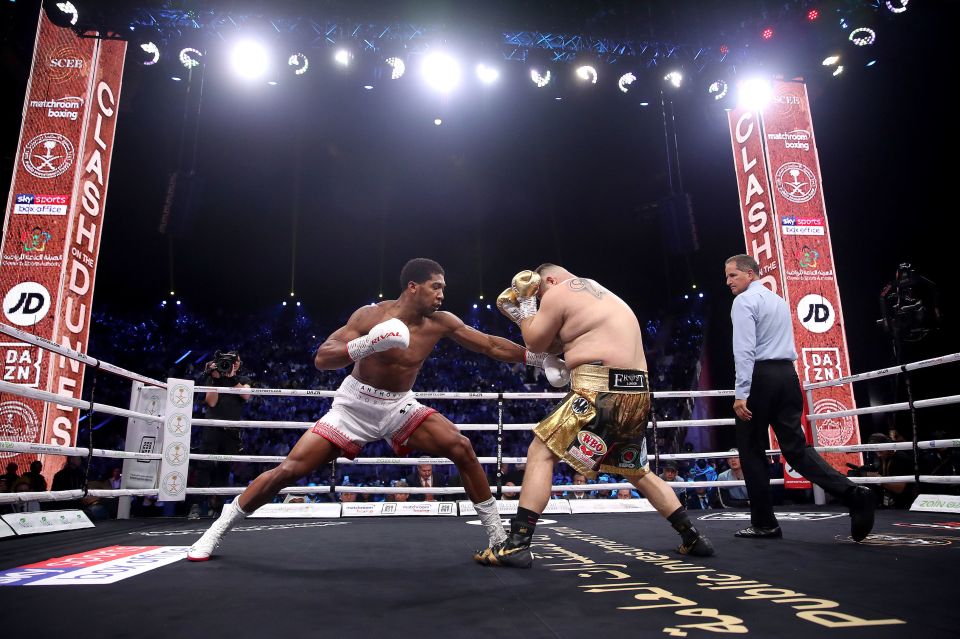  Anthony Joshua is fighting Andy Ruiz for the heavyweight title in Saudi Arabia