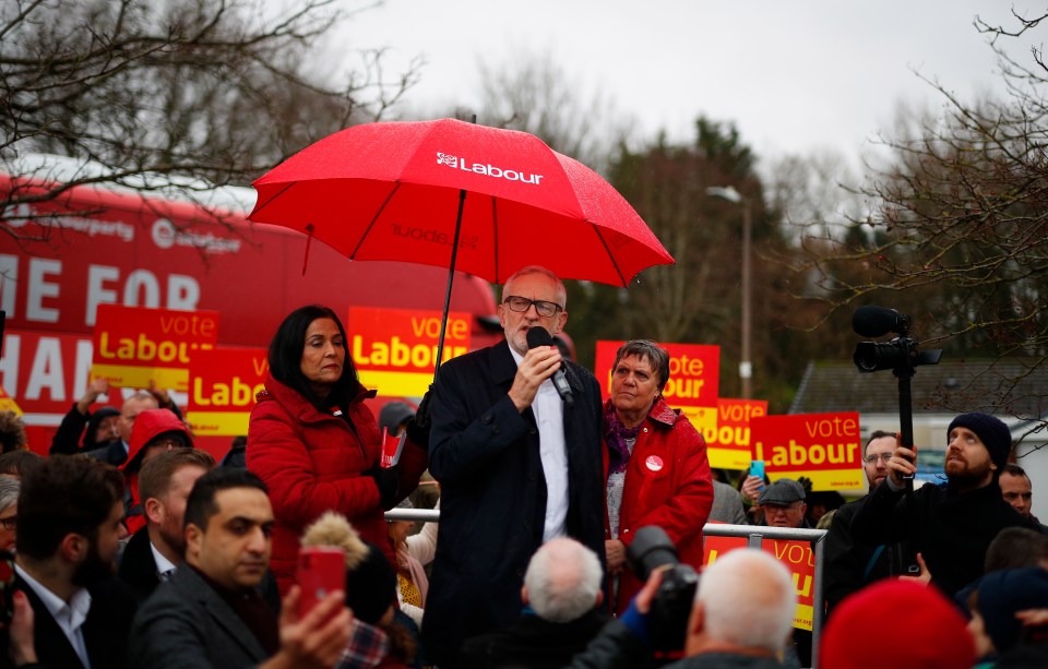  Corbyn out on the campaign trail today