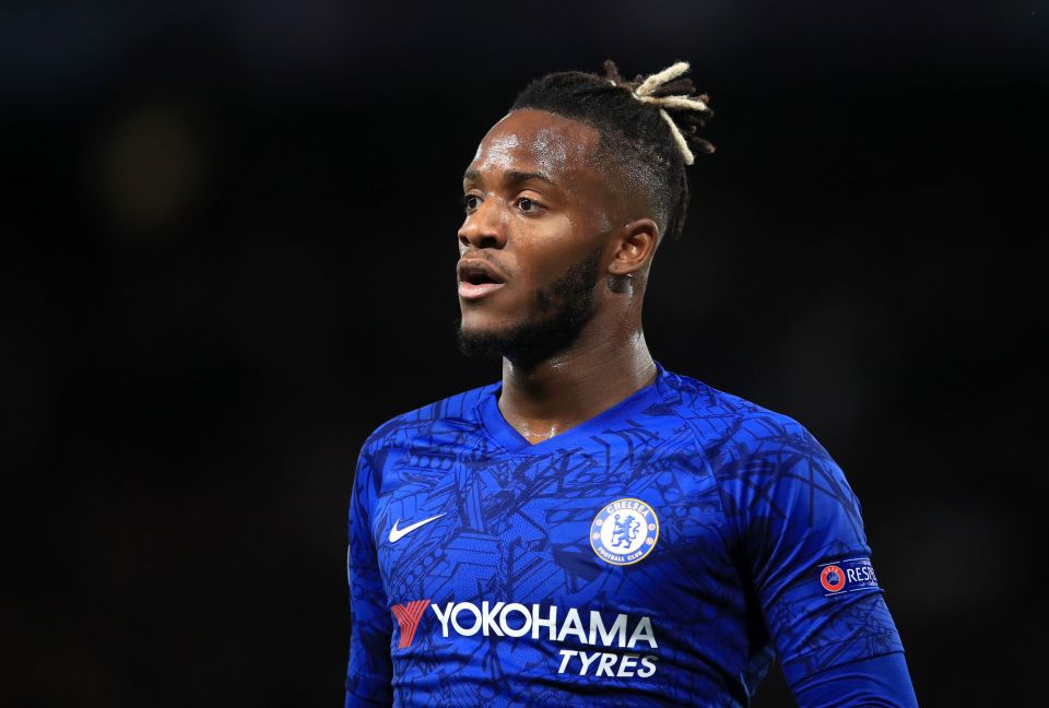  Chelsea striker Michy Batshuayi joined the sqaud from Marseille in 2016.