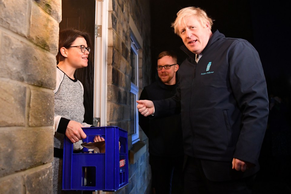  The reporter was trying to get to Boris Johnson to get him to do a live GMB interview