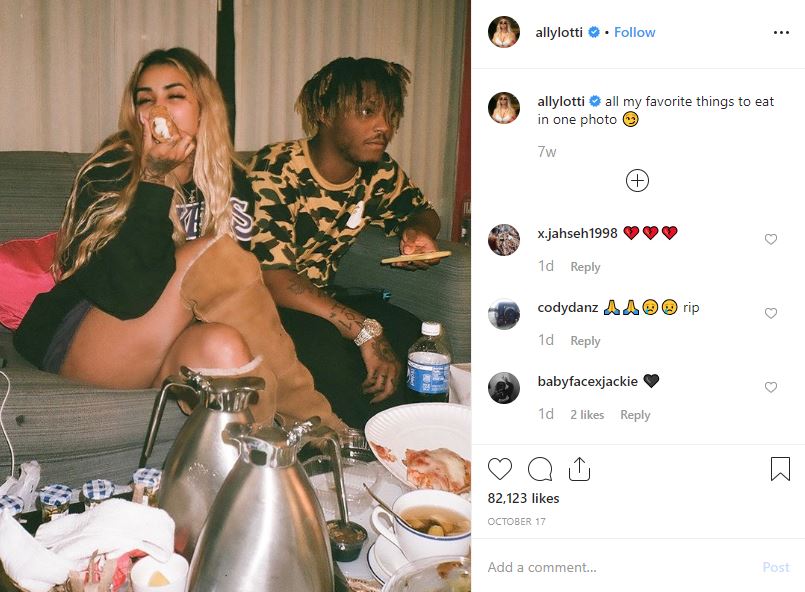 The couple seemed madly in love in the posts on social media