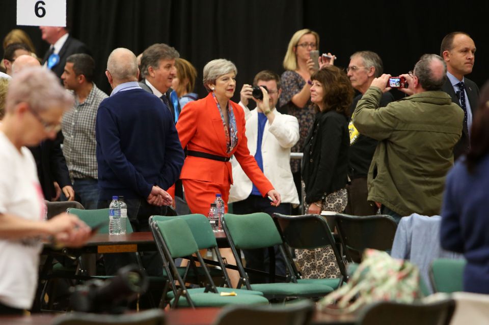  In 2017 the Tories finished 12 seats down on the previous election