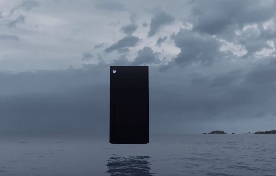  The new console has a strange vertical design