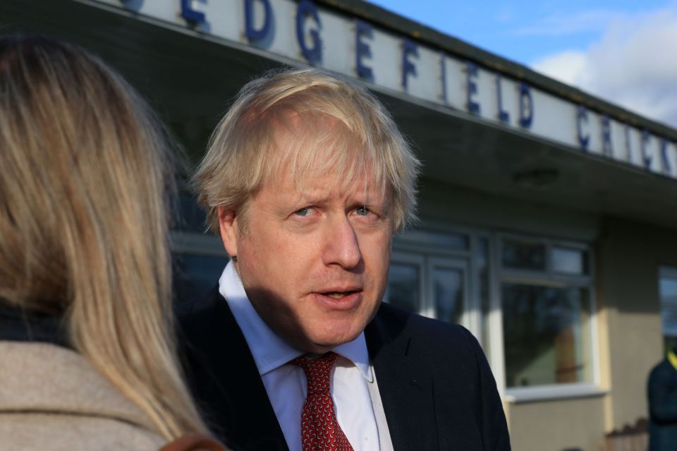  The newly elected Prime Minister gave a passionate speech in Tony Blair's former constituency