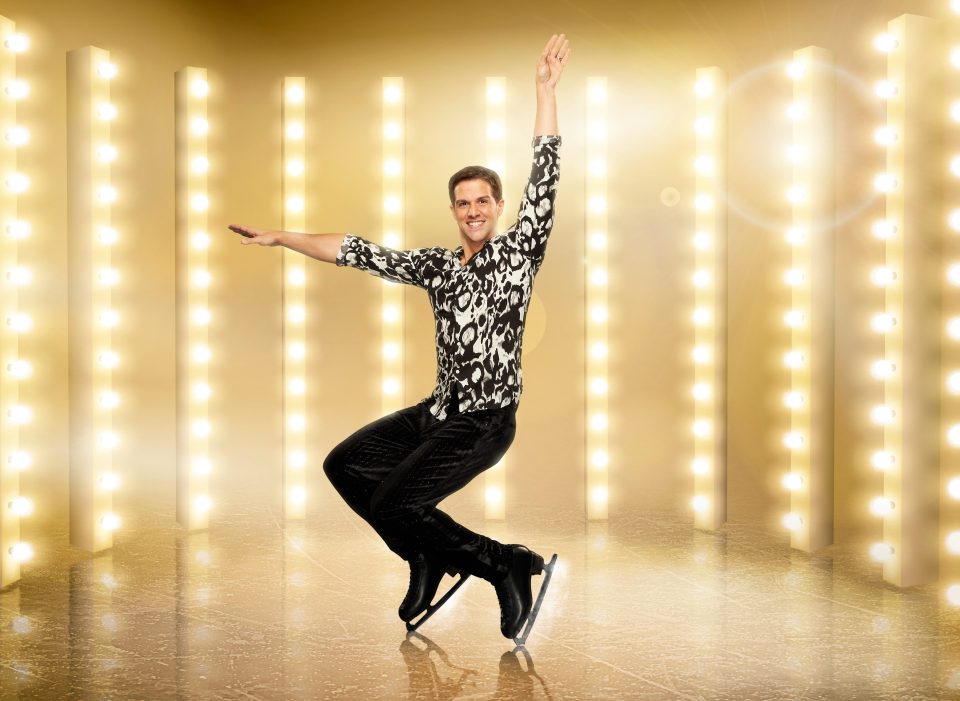 Tom made his debut on Dancing On Ice in 2020