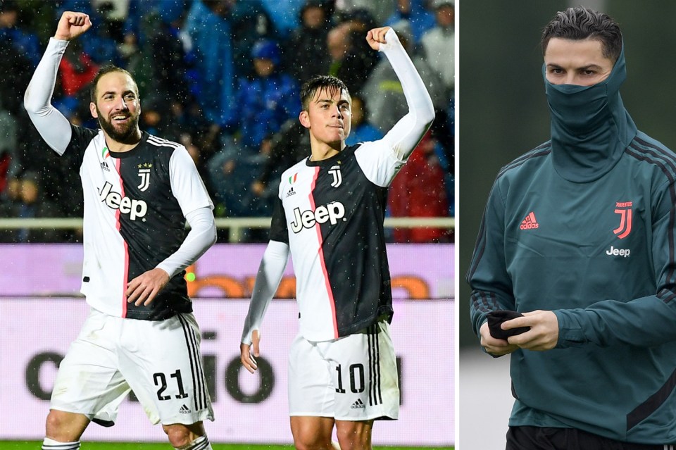  Ronaldo has genuine competition for a place in Juve's starting XI