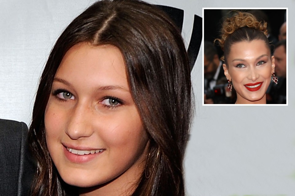 Bella Hadid's looks evolved into those of a high fashion model