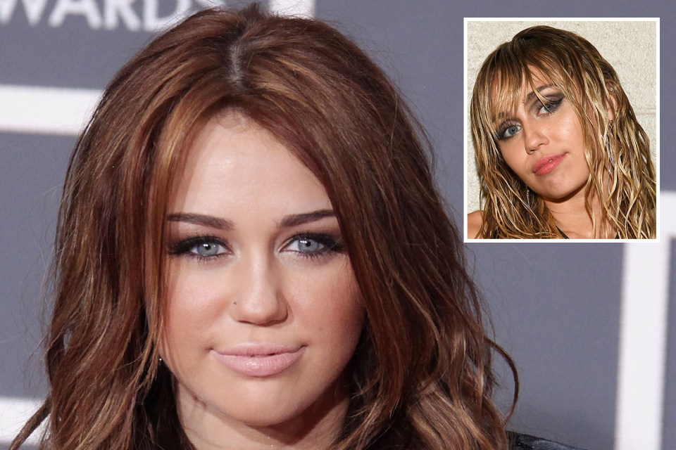 Miley Cyrus looks very different from her teenage self and has a collection of tattoos