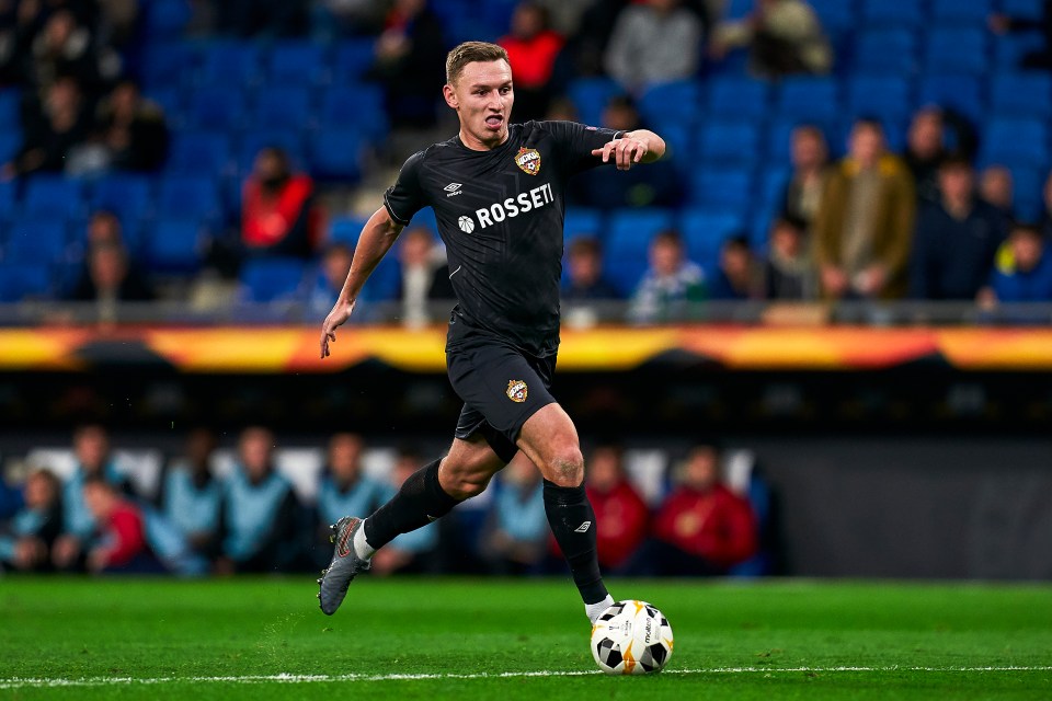  Chelsea are keen on signing £20m-rated Fyodor Chalov from CSKA Moscow